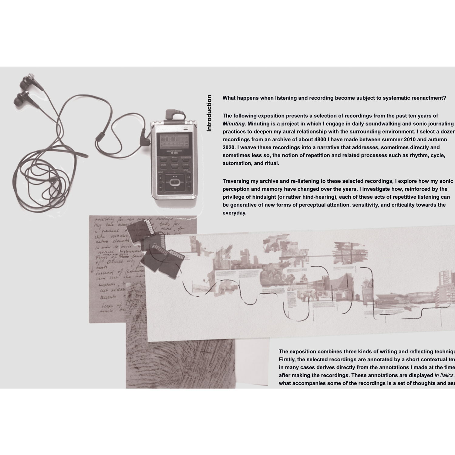 2021 — Minuting. Rethinking the Ordinary Through the Ritual of Transversal Listening